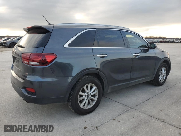 2020 Kia Sorento LX with VIN 5XYPG4A3XLG706174, listed as a Copart auction lot 43463545 with 126,790 mi miles and Salvage Title. Bid and sale history available at carsss.com. Image 3.