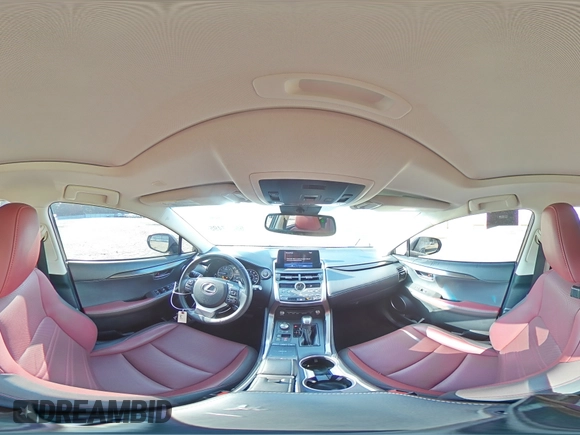 2019 Lexus NX 300 with VIN JTJBARBZ7K2207799, listed as a Copart auction lot 55317495 with 78,161 mi miles and Salvage title. Bid and sale history available at DreamBid. Image 15.