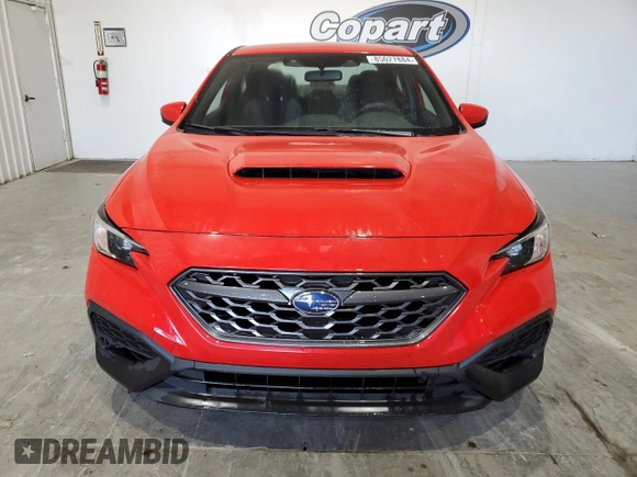 2022 Subaru WRX z VIN JF1VBAB67N8015407, wystawiony jako Copart lot #85027884 z przebiegiem 26 991 mil mil oraz Szkody całkowita. Historia ofert i sprzedaży dostępna na DreamBid. Obrazek 5.