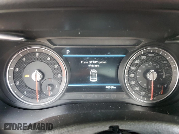 2021 Genesis G70 3.3T with VIN KMTG34LE9MU070858, listed as a Copart auction lot 71347344 with 40,760 mi miles and Non Repairable. Bid and sale history available at carsss.com. Image 9.