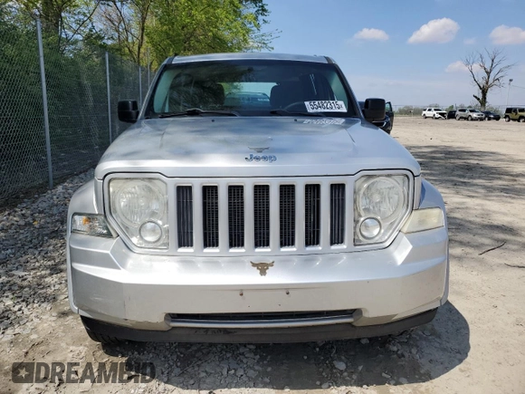 2011 Jeep Liberty Sport with VIN 1J4PN2GK8BW502140, listed as a Copart auction lot 55482315 with 187,002 mi miles and Clean Title. Bid and sale history available at DreamBid. Image 5.