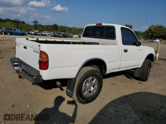 1999 Toyota Tacoma with VIN 4TAPM62N8XZ457624, listed as a Copart auction lot 71565904 with 133,851 mi miles and Salvage Title. Bid and sale history available at DreamBid. Image 3.