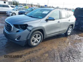 2018 GMC Terrain SLE with VIN 3GKALTEVXJL348690, listed as a IAAI auction lot 41728318 with 71,802 mi miles. Bid and sale history available at carsss.com. Image 17.
