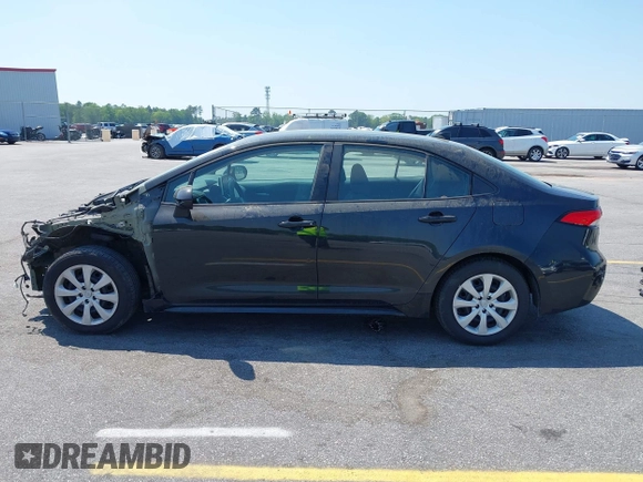 2021 Toyota Corolla LE with VIN 5YFEPMAE9MP191612, listed as a IAAI auction lot 41977110 with 83,639 mi miles and . Bid and sale history available at DreamBid. Image 14.