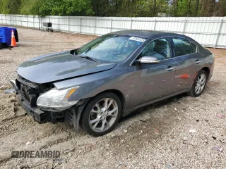 2014 Nissan Maxima SV z VIN 1N4AA5AP3EC497521, wystawiony jako Copart lot #52520125 z przebiegiem 145 823 mil mil oraz Szkody całkowita. Historia ofert i sprzedaży dostępna na DreamBid. Obrazek 1.