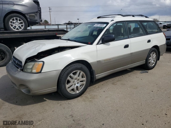 2001 Subaru Legacy Wagon Outback w/RB Equip with VIN 4S3BH665217678037, listed as a Copart auction lot 49513005 with 193,477 mi miles and Salvage Title. Bid and sale history available at carsss.com. Image 1.