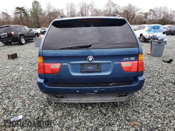 2001 BMW X5 4.4i with VIN WBAFB33541LH25534, listed as a Copart auction lot 82701244 with 240,611 mi miles and Clean Title. Bid and sale history available at carsss.com. Image 6.