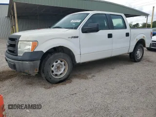 2014 Ford F-150 XL with VIN 1FTFW1CF0EKE92748, listed as a Copart auction lot 54542665 with 76,717 mi miles and Clean Title. Bid and sale history available at DreamBid. Image 1.