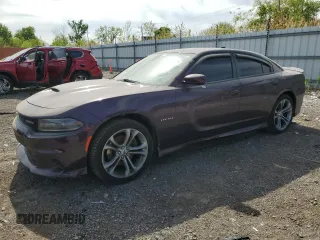 2020 Dodge Charger R/T z VIN 2C3CDXCT0LH169763, wystawiony jako Copart lot #54714215 z przebiegiem 75 401 mil mil oraz Szkoda całkowita • Salvage title. Historia ofert i sprzedaży dostępna na DreamBid. Obrazek 1.
