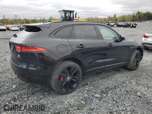 2019 Jaguar F-Pace S z VIN SADCM2FV6KA353389, wystawiony jako Copart lot #58553115 z przebiegiem 67 623 mil mil oraz Czysty tytuł • Clean title. Historia ofert i sprzedaży dostępna na DreamBid. Obrazek 3.