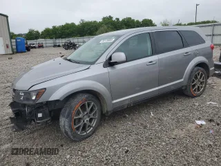 2016 Dodge Journey R/T with VIN 3C4PDDEG4GT151226, listed as a Copart auction lot 58129065 with 109,051 mi miles and Salvage title. Bid and sale history available at DreamBid. Image 1.