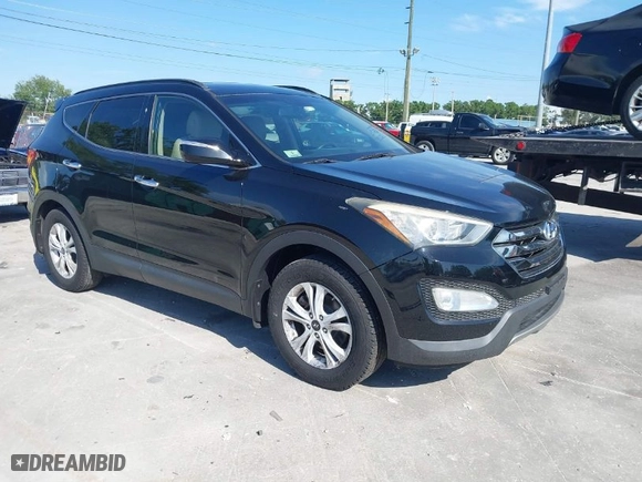 2013 Hyundai Santa Fe Sport with VIN 5XYZUDLB7DG109846, listed as a IAAI auction lot 41944341 with 98,048 mi miles. Bid and sale history available at carsss.com. Image 1.