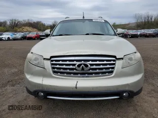 2006 Infiniti FX with VIN JNRAS08W86X201667, listed as a Copart auction lot 53884045 with 169,988 mi miles and Salvage Title. Bid and sale history available at DreamBid. Image 5.