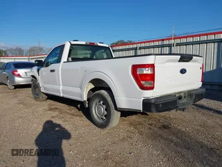 2023 Ford F-150 XL with VIN 1FTMF1CB3PKE30901, listed as a IAAI auction lot 41573442 with 63,004 mi miles and . Bid and sale history available at carsss.com. Image 3.