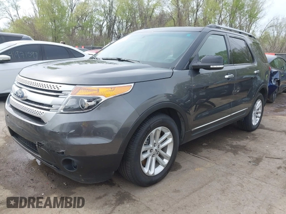 2015 Ford Explorer XLT with VIN 1FM5K7D84FGC63421, listed as a IAAI auction lot 41976273 with 62,362 mi miles and . Bid and sale history available at carsss.com. Image 19.