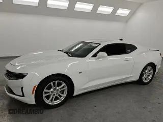 2021 Chevrolet Camaro 1LS with VIN 1G1FA1RX1M0110275, listed as a Copart auction lot 47963695 with 55,718 mi miles and Clean Title. Bid and sale history available at carsss.com. Image 1.