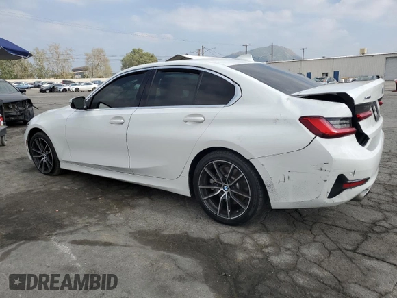 2020 BMW 3 Series 330i xDrive with VIN 3MW5R7J03L8B05948, listed as a Copart auction lot 50885545 with 90,074 mi miles and Salvage title. Bid and sale history available at DreamBid. Image 2.