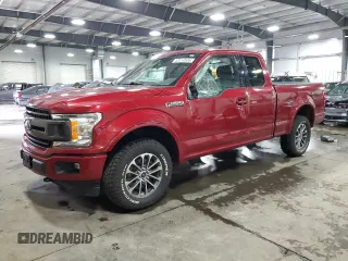 2018 Ford F-150 XL z VIN 1FTFX1EG7JKC44638, wystawiony jako Copart lot #52810505 z przebiegiem 65 616 mil mil oraz Szkoda całkowita • Salvage title. Historia ofert i sprzedaży dostępna na DreamBid. Obrazek 1.