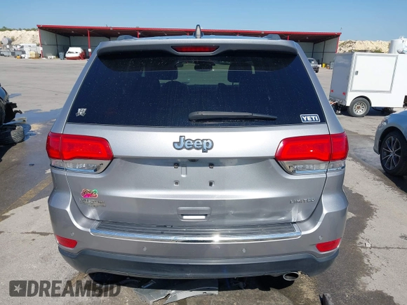 2018 Jeep Grand Cherokee Limited z VIN 1C4RJEBG5JC514356, wystawiony jako IAAI lot #41987271 z przebiegiem 110 521 mil mil oraz . Historia ofert i sprzedaży dostępna na DreamBid. Obrazek 17.