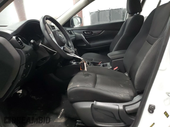 2020 Nissan Rogue S with VIN KNMAT2MV5LP517092, listed as a Copart auction lot 53244305 with 36,764 mi miles and Salvage Title. Bid and sale history available at DreamBid. Image 7.