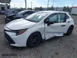2020 Toyota Corolla Hatchback SE with VIN JTND4RBE4L3098838, listed as a IAAI auction lot 41442762 with 86,708 mi miles. Bid and sale history available at carsss.com. Image 17.