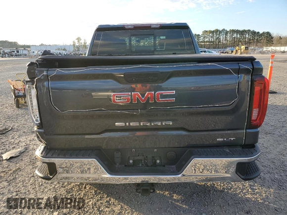 2021 GMC Sierra 1500 Limited SLT with VIN 1GTU9DET8MZ153079, listed as a Copart auction lot 88336305 with 70,687 mi miles and Salvage Title. Bid and sale history available at carsss.com. Image 6.