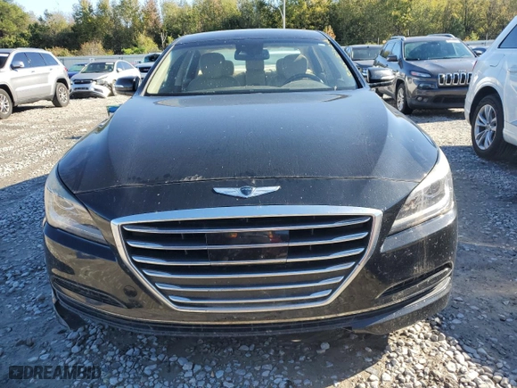 2017 Genesis G80 3.8L with VIN KMHGN4JE9HU194786, listed as a Copart auction lot 79627574 with 153,342 mi miles and Salvage Title. Bid and sale history available at carsss.com. Image 5.