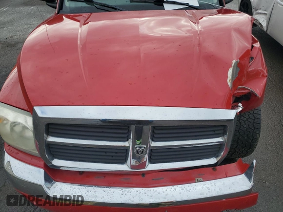 2005 Dodge Dakota Laramie with VIN 1D7HW58N65S227595, listed as a Copart auction lot 45540055 with 155,717 mi miles and Salvage Title. Bid and sale history available at DreamBid. Image 11.