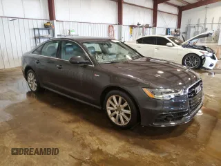 2012 Audi A6 Prestige with VIN WAUJGAFC3CN173832, listed as a Copart auction lot 59662555 with 161,019 mi miles and Salvage title. Bid and sale history available at DreamBid. Image 4.