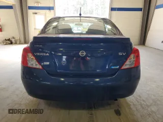 2014 Nissan Versa SV with VIN 3N1CN7AP0EK461009, listed as a Copart auction lot 47828175 with 125,832 mi miles and Clean Title. Bid and sale history available at DreamBid. Image 6.