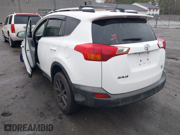 2013 Toyota RAV4 XLE with VIN 2T3RFREV1DW061485, listed as a IAAI auction lot 41964057 with 243,647 mi miles. Bid and sale history available at carsss.com. Image 3.