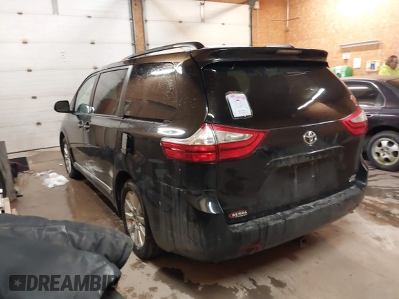 2015 Toyota Sienna Ltd with VIN 5TDDK3DCXFS122419, listed as a IAAI auction lot 41336752 with 243,567 mi miles. Bid and sale history available at carsss.com. Image 3.