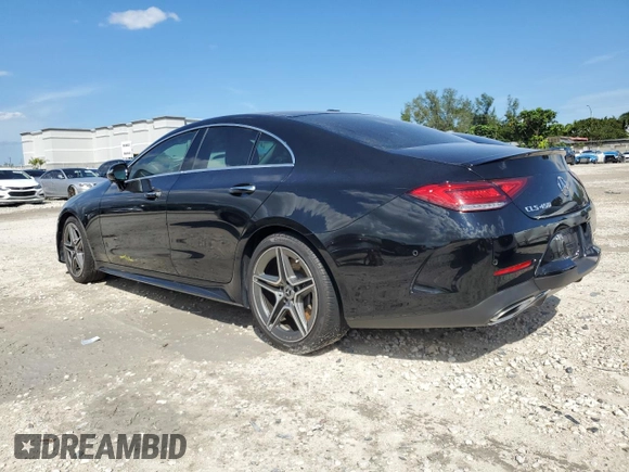 2019 Mercedes-Benz CLS with VIN WDD2J5JB7KA039724, listed as a Copart auction lot 75936634 with 30,424 mi miles and Salvage Title. Bid and sale history available at carsss.com. Image 2.