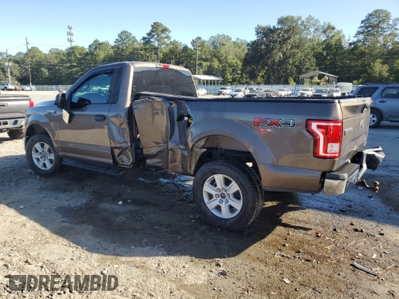 2016 Ford F-150 XL with VIN 1FTNF1EF4GKE41328, listed as a Copart auction lot 77177414 with 118,978 mi miles and Salvage title. Bid and sale history available at DreamBid. Image 2.