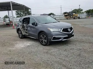 2017 Acura MDX Technology with VIN 5FRYD3H57HB004261, listed as a Copart auction lot 61956755 with 73,600 mi miles and Salvage title. Bid and sale history available at DreamBid. Image 14.