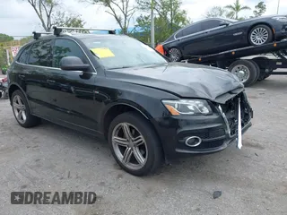 2011 Audi Q5 3.2L Premium Plus with VIN WA1DKAFP1BA003633, listed as a IAAI auction lot 41739284 with 76,297 mi miles. Bid and sale history available at carsss.com. Image 1.