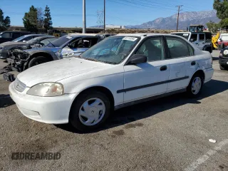 1999 Honda Civic z VIN 1HGEN1649XL000631, wystawiony jako Copart lot #84119394 z przebiegiem 78 014 mil mil oraz Czysty tytuł • Clean title. Historia ofert i sprzedaży dostępna na DreamBid. Obrazek 1.