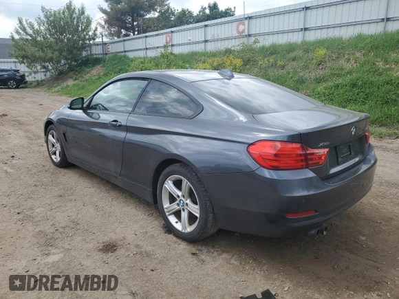 2014 BMW 4 Series 428i xDrive with VIN WBA3N9C56EF721399, listed as a Copart auction lot 57267675 with 154,685 mi miles and Clean title. Bid and sale history available at DreamBid. Image 2.