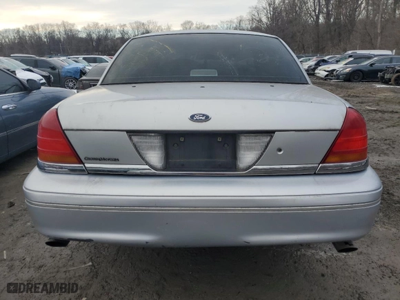 2002 Ford Crown Victoria Police Pkg Police Interceptor with VIN 2FAFP71W52X157860, listed as a Copart auction lot 42335115 with 175,053 mi miles and Salvage Title. Bid and sale history available at carsss.com. Image 6.