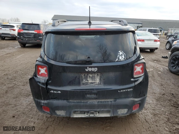 2019 Jeep Renegade Limited with VIN ZACNJBD18KPK34107, listed as a Copart auction lot 83857024 with 68,762 mi miles and Clean Title. Bid and sale history available at carsss.com. Image 6.