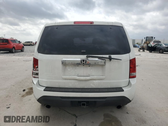 2012 Honda Pilot EX-L with VIN 5FNYF3H53CB010675, listed as a Copart auction lot 47959905 with 180,291 mi miles and Salvage Title. Bid and sale history available at DreamBid. Image 6.