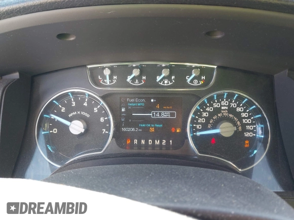 2011 Ford F-150 XLT with VIN 1FTFW1ETXBFC33076, listed as a IAAI auction lot 42142962 with 160,208 mi miles and . Bid and sale history available at carsss.com. Image 7.