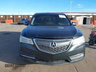 2014 Acura MDX with VIN 5FRYD3H28EB020910, listed as a IAAI auction lot 41035233 with 1 mi miles. Bid and sale history available at carsss.com. Image 12.
