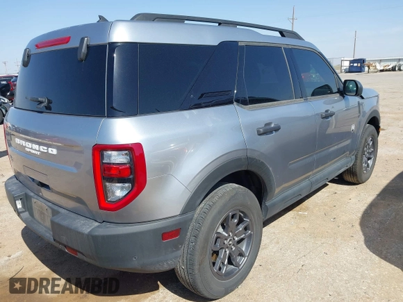 2023 Ford Bronco Sport Big Bend with VIN 3FMCR9B67PRE32454, listed as a IAAI auction lot 42096978 with 12,750 mi miles and . Bid and sale history available at DreamBid. Image 4.