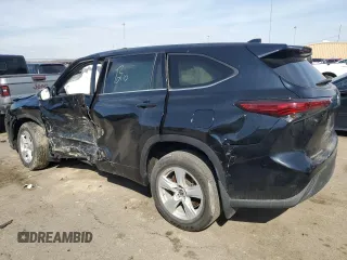 2020 Toyota Highlander LE with VIN 5TDZZRAH6LS503801, listed as a Copart auction lot 47546565 with 86,379 mi miles and Salvage title. Bid and sale history available at DreamBid. Image 2.