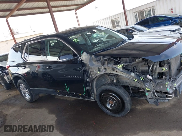 2019 Chevrolet Traverse LT Cloth with VIN 1GNERGKW2KJ171732, listed as a IAAI auction lot 41829703 with 76,168 mi miles. Bid and sale history available at carsss.com. Image 14.