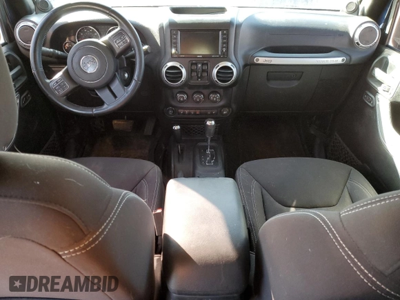 2013 Jeep Wrangler Unlimited Rubicon with VIN 1C4BJWFG5DL594280, listed as a Copart auction lot 46021265 with 117,102 mi miles and Salvage Title. Bid and sale history available at carsss.com. Image 8.