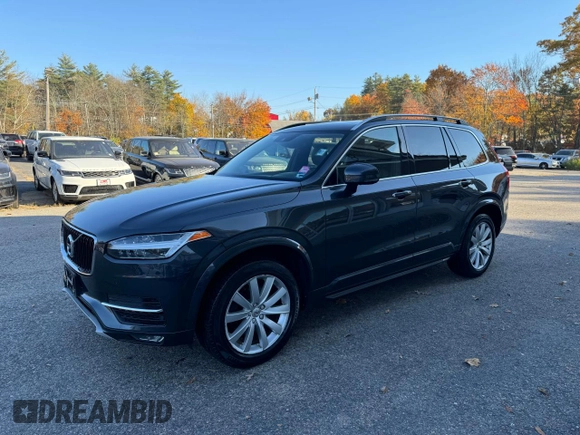 2016 Volvo XC90 T6 Momentum with VIN YV4A22PK7G1026968, listed as a Copart auction lot 77676774 with 160,222 mi miles and Clean Title. Bid and sale history available at carsss.com. Image 2.