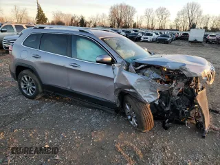 2020 Jeep Cherokee Altitude with VIN 1C4PJMLX8LD631264, listed as a Copart auction lot 78477994 with 0 mi miles and Non Repairable. Bid and sale history available at carsss.com. Image 4.