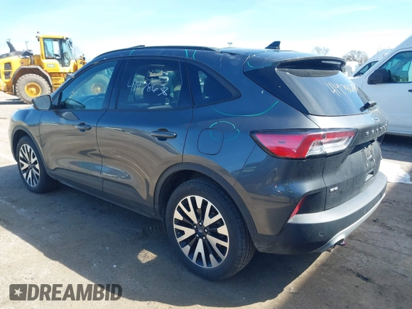 2020 Ford Escape SE Sport Hybrid with VIN 1FMCU9BZ0LUB81689, listed as a IAAI auction lot 41978638 with 69,831 mi miles and . Bid and sale history available at DreamBid. Image 3.